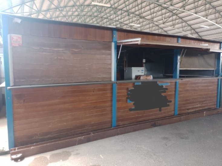 Se vende Chiringuito de madera.
