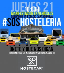 Manifestación Sector Hostelería
