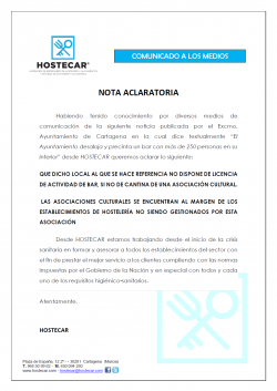 Nota Aclaratoria
