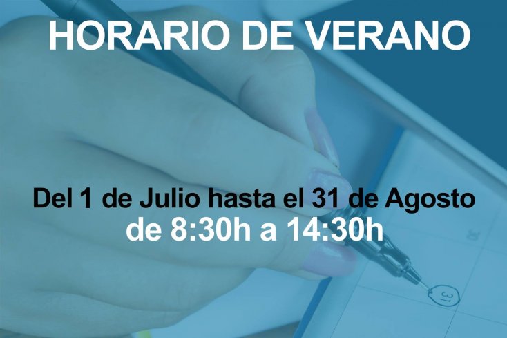 HORARIO DE VERANO