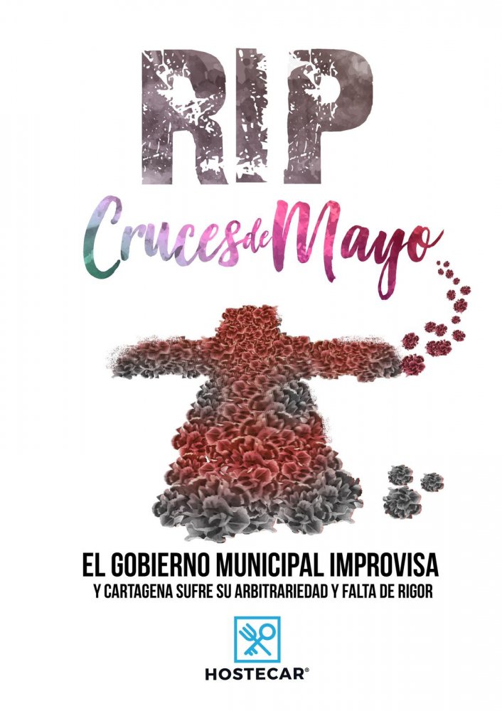 El Ayuntamiento roba las Cruces de Mayo a Cartagena